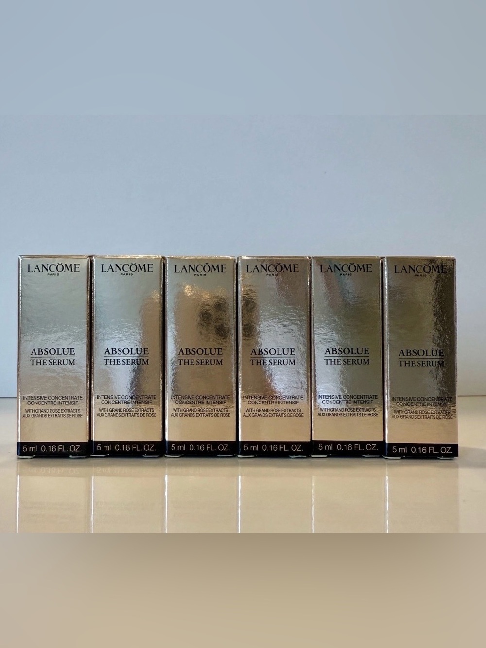 6*Lancome Absolue The Serum 0.16oz/5ml EACH, Total🟰FULL Size, 1 OZ/30 ML, NIB